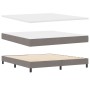 Cama Box Spring con Colchón Taupe 180x200 cm Tela von , Betten und Lattenroste - Ref: Foro24-3338710, Preis: 526,74 €, Rabatt: %