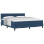 Cama con muelles tapizada azul 180x200 cm | Foro24.es | Tu tienda online para hogar, jardín y más Foro24.es