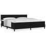 Cama con colchón Box Spring Negra 200x200 cm Tela | Foro24.es | Tu tienda online para hogar, jardín y más Foro24.es