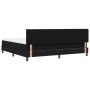Cama con colchón Box Spring Negra 200x200 cm Tela | Foro24.es | Tu tienda online para hogar, jardín y más Foro24.es