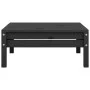 Garden furniture set 5 pieces solid black pine wood by vidaXL, Garden sets - Ref: Foro24-3082401, Price: 279,21 €, Discount: %