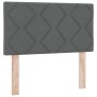 Cama Box Spring con Colchón Gris Oscuro 80x200 cm Tela | Foro24.es | Tu tienda online para hogar, jardín y más Foro24.es