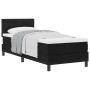 Cama Box Spring con colchón Negro 80x200 cm Tela | Foro24.es | Tu tienda online para hogar, jardín y más Foro24.es