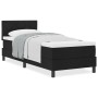 Cama Box Spring con colchón Negro 80x200 cm Tela | Foro24.es | Tu tienda online para hogar, jardín y más Foro24.es