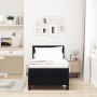 Cama Box Spring con colchón Negro 80x200 cm Tela | Foro24.es | Tu tienda online para hogar, jardín y más Foro24.es
