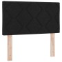 Cama Box Spring con colchón Negro 80x200 cm Tela | Foro24.es | Tu tienda online para hogar, jardín y más Foro24.es