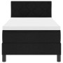 Cama Box Spring con colchón Negro 80x200 cm Tela | Foro24.es | Tu tienda online para hogar, jardín y más Foro24.es