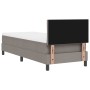 Cama Box Spring con Colchón Taupe 80x200 cm Tela | Foro24.es | Tu tienda online para hogar, jardín y más Foro24.es