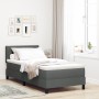Cama con Box Spring y Colchón Gris Oscuro 90x190 cm Tela von , Betten und Lattenroste - Ref: Foro24-3338728, Preis: 305,43 €,...