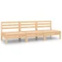 Juego de muebles de jardín 3 piezas madera maciza de pino de vidaXL, Conjuntos de jardín - Ref: Foro24-3082442, Precio: 142,2...