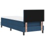 Cama Box Spring con colchón Azul 80x200 cm Tela by , Beds and slatted bases - Ref: Foro24-3338726, Price: 295,47 €, Discount: %