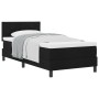 Cama con Somier con Colchón Negra 90x190 cm Tela by , Beds and slatted bases - Ref: Foro24-3338729, Price: 305,72 €, Discount: %