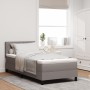 Cama con Base con Colchón Taupe 100x200 cm Tela | Foro24.es | Tu tienda online para hogar, jardín y más Foro24.es
