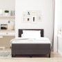 Cama Box Spring con Colchón Marrón Oscuro 120x190 cm Tela by , Beds and slatted bases - Ref: Foro24-3338751, Price: 382,71 €,...