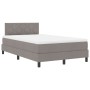 Cama con base de cajas y colchón topo 120x190 cm de tela | Foro24.es | Tu tienda online para hogar, jardín y más Foro24.es