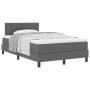 Cama con somier gris oscuro 120x200 cm tela | Foro24.es | Tu tienda online para hogar, jardín y más Foro24.es