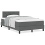 Cama con somier gris oscuro 120x200 cm tela | Foro24.es | Tu tienda online para hogar, jardín y más Foro24.es