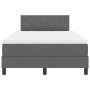 Cama con somier gris oscuro 120x200 cm tela | Foro24.es | Tu tienda online para hogar, jardín y más Foro24.es