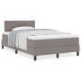 Cama Box Spring con Colchón Taupe 120x200 cm Tela by , Beds and slatted bases - Ref: Foro24-3338759, Price: 351,69 €, Discoun...