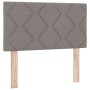 Cama Box Spring con Colchón Taupe 120x200 cm Tela by , Beds and slatted bases - Ref: Foro24-3338759, Price: 351,69 €, Discoun...