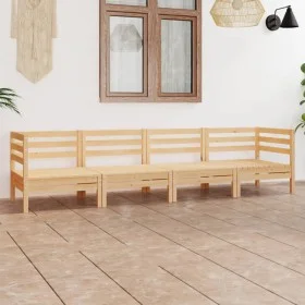 4-piece solid pine wood garden furniture set by vidaXL, Garden sets - Ref: Foro24-3082502, Price: 172,36 €, Discount: %