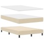 Cama con Base de Muelles con Colchón Crema 120x200 cm Tela | Foro24.es | Tu tienda online para hogar, jardín y más Foro24.es