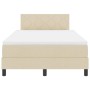 Cama con Base de Muelles con Colchón Crema 120x200 cm Tela | Foro24.es | Tu tienda online para hogar, jardín y más Foro24.es