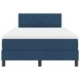 Cama con somier de y colchón azul 120x200 cm tela by , Beds and slatted bases - Ref: Foro24-3338761, Price: 397,82 €, Discoun...
