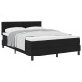 Cama Box Spring con colchón negra 140x190 cm de tela | Foro24.es | Tu tienda online para hogar, jardín y más Foro24.es