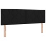 Cama Box Spring con colchón negra 140x190 cm de tela | Foro24.es | Tu tienda online para hogar, jardín y más Foro24.es
