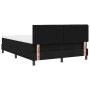 Cama Box Spring con colchón negra 140x190 cm de tela | Foro24.es | Tu tienda online para hogar, jardín y más Foro24.es