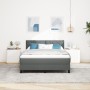 Cama con sommier y colchón Gris Oscuro 140x200 cm Tela by , Beds and slatted bases - Ref: Foro24-3338770, Price: 445,74 €, Di...