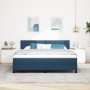 Cama con Base Spring Azul 180x200 cm Tela by , Beds and slatted bases - Ref: Foro24-3338789, Price: 542,70 €, Discount: %