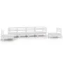 Gartenmöbel-Set 6-teilig aus massivem weißem Kiefernholz von vidaXL, Gartensets - Ref: Foro24-3082543, Preis: 302,83 €, Rabat...