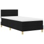 Cama con Somier y Colchón Negra 80x200 cm Tela | Foro24.es | Tu tienda online para hogar, jardín y más Foro24.es