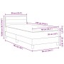 Cama con Base con Colchón Negra 90x190 cm Tela by , Beds and slatted bases - Ref: Foro24-3338806, Price: 306,67 €, Discount: %