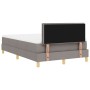 Cama con Box Spring y Colchón Taupe 120x190 cm Tela | Foro24.es | Tu tienda online para hogar, jardín y más Foro24.es