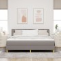 Cama Box Spring con Colchón Taupe 180x200 cm Tela | Foro24.es | Tu tienda online para hogar, jardín y más Foro24.es