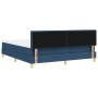 Cama con Base de Resortes y Colchón Azul 180x200 cm Tela by , Beds and slatted bases - Ref: Foro24-3338866, Price: 574,93 €, ...