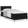 Cama con Somier de con Colchón Negra 80x200 cm de Tela | Foro24.es | Tu tienda online para hogar, jardín y más Foro24.es