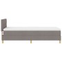 Cama con Somier con Colchón Taupe 80x200 cm Tela | Foro24.es | Tu tienda online para hogar, jardín y más Foro24.es