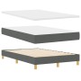 Cama Box Spring con Colchón Gris Oscuro 120x190 cm Tela von , Betten und Lattenroste - Ref: Foro24-3338903, Preis: 401,19 €, ...