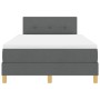 Cama Box Spring con Colchón Gris Oscuro 120x190 cm Tela von , Betten und Lattenroste - Ref: Foro24-3338903, Preis: 401,19 €, ...