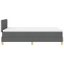 Cama Box Spring con Colchón Gris Oscuro 120x190 cm Tela von , Betten und Lattenroste - Ref: Foro24-3338903, Preis: 401,19 €, ...