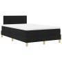 Cama Caja Resorte con Colchón Negra 120x190 cm Tela by , Beds and slatted bases - Ref: Foro24-3338904, Price: 392,71 €, Disco...