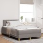 Cama con Somier y Colchón Taupe 120x190 cm Tela | Foro24.es | Tu tienda online para hogar, jardín y más Foro24.es
