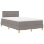 Cama con Somier y Colchón Taupe 120x190 cm Tela | Foro24.es | Tu tienda online para hogar, jardín y más Foro24.es