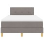 Cama con Somier y Colchón Taupe 120x190 cm Tela | Foro24.es | Tu tienda online para hogar, jardín y más Foro24.es