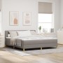 Cama con Box Spring con Colchón Taupe 180x200 cm Tela von , Betten und Lattenroste - Ref: Foro24-3338941, Preis: 548,78 €, Ra...