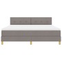 Cama con Box Spring con Colchón Taupe 180x200 cm Tela von , Betten und Lattenroste - Ref: Foro24-3338941, Preis: 548,78 €, Ra...